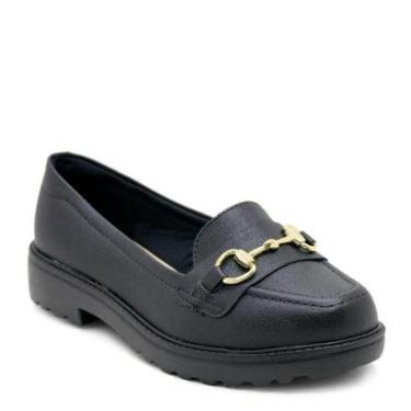 Imagem de Mocassim Feminino Loafer Modare 7357.106 Preto-Feminino