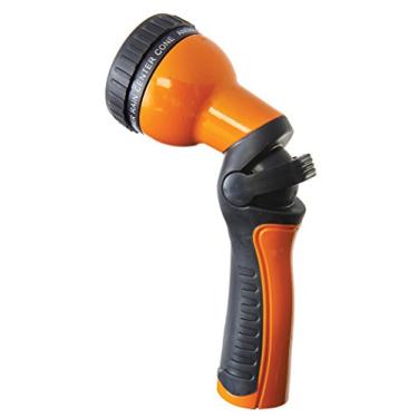 Imagem de Dramm Pistola de pulverização 14502 One Touch Revolution 9 padrão com fluxo de controle de polegar, áreas restritas perfeitas para regar plantas, vasos, cestos, legumes, laranja