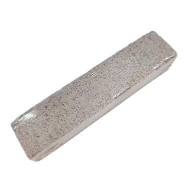 Imagem de Generic Pedra-pomes Vara de limpeza Bastões de pedra-pomes Almofada de limpeza de pedra-pomes versátil para uso doméstico Cozinha Azulejos Piscinas Banheira, Sem Alça Cinza