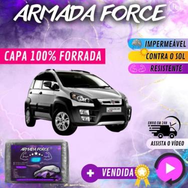 Imagem de Capa Cobrir Carro FIAT ADVENTURE 100% Forrada Armada Force 100% Imperm