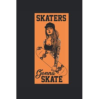 Imagem de Skateboard Notizbuch: Skateboard Notizbuch A5 Punktraster - zum planen, organisieren und notieren