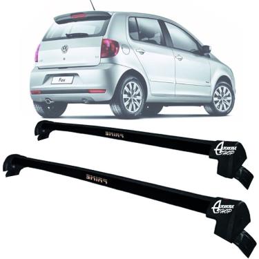 Imagem de Rack Teto Aluminio Prime Ford VW Fox 2003 até 2024 PTO PR136