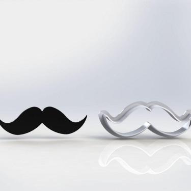 Imagem de Cortador Bigode Mod 2 (Barbearia) Tamanho 7cm