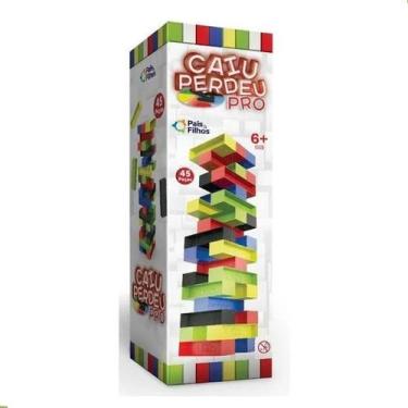 Imagem de Jogo Caiu Perdeu PRO 45 Peças Pais e Filhos
