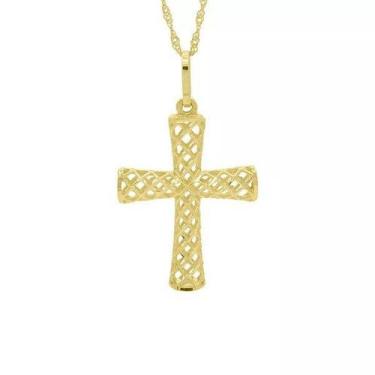 Imagem de Pingente Cruz Diamantada - HelenaVaz