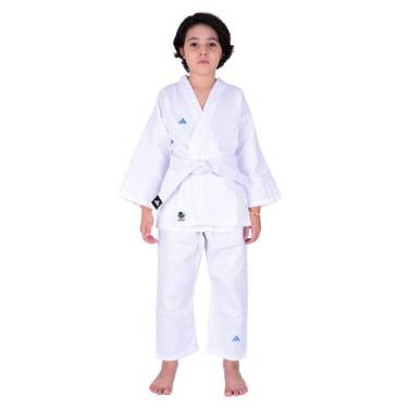 Imagem de Kimono Karate adidas Infantil WKF Approved K200E AdiStart, 120