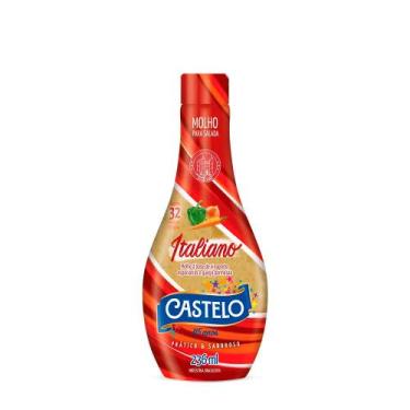 Imagem de Molho para Salada Italiano Castelo 236ml
