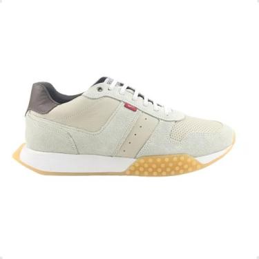 Imagem de Sapatênis Masculino Em Couro Taupe Ferracini Cinza, Gelato, Cinza, 41