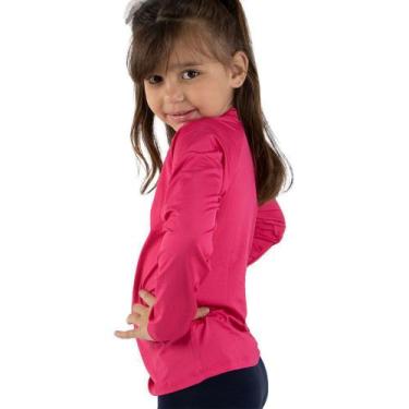 Imagem de Camisa Térmica Diluxo Infantil Rosa, Infantil, Rosa, M