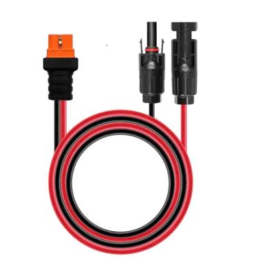 Imagem de ZkeeShop Cabo de extensão solar para XT60i 10AWG XT60i Conector solar para XT60i Cabo adaptador compatível com EcoFlow River Delta estação de energia portátil gerador solar pacote de bateria (3 m)
