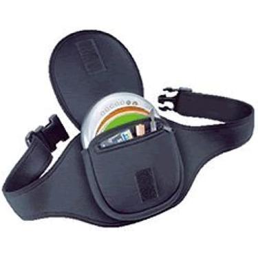 Imagem de Tune Belt Capa preta de neoprene CD4 para leitor de MP3/MP4 – Bolsa para leitor de MP3/MP4 (capa para notebook – preta, universal, neoprene, resistente a arranhões, resistente a choques)