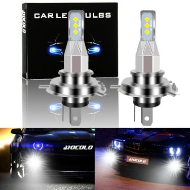 Imagem de HOCOLO Conjunto de 2 lâmpadas de neblina LED L2 H7 8000K, 2000LM 6-2525-SMD contas de lâmpada de cerâmica, plug and play, lâmpadas de neblina de substituição para veículos de carros, ATV/UTV, luz