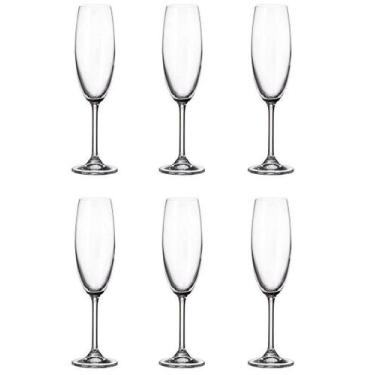 Imagem de Jogo De 6 Taças 220ml Gastro Colibri Para Champanhe Cristal Ecológico 