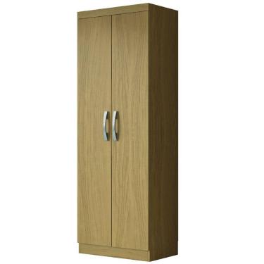 Imagem de Armário Multiuso Organizador Lavanderia 2 Portas 3 Prateleiras 1,70m New Aramóveis