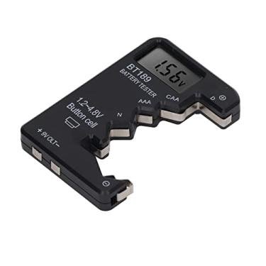 Imagem de Ferramenta de Exibição Digital do Medidor de Capacidade do Verificador de Bateria para AA AAA 6F22 9V 1,5V Preto Esforço o Fácil de Usar Deste Medidor de Capacidade Bateria