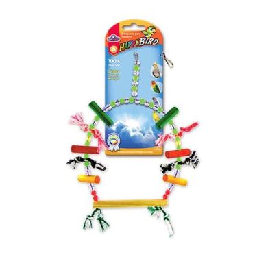 Imagem de Brinquedo Balanço com Corda Extra Grande para Calopsita e Psitac - Pet