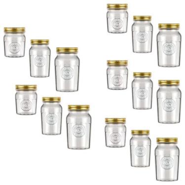 Imagem de kit Potes C/tampa Café Biscoito 15 Tamanhos Vintage Nadir 15Un - NADIR