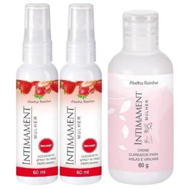 Imagem de Kit 1 Creme Clareador para Axilas e Virilhas Intimament + 2 Desodorant