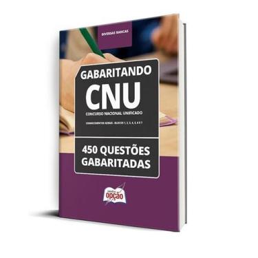 Imagem de Caderno CNU - Conhecimentos Gerais - Blocos 1 a 7 - 450 Questões Gabar