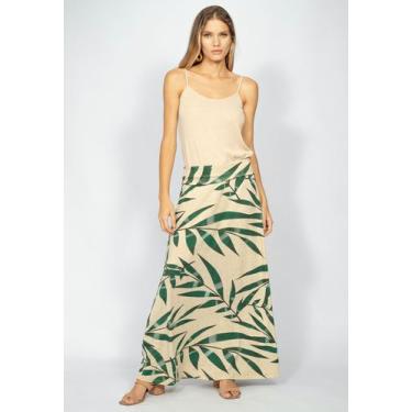 Imagem de Saia Longa Amazonia Vital Malha SAZ Bambu Verde