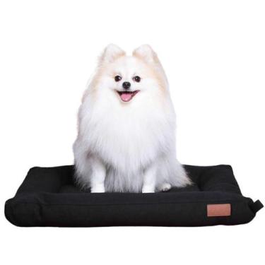 Imagem de Cama pet flat (m) - preto - FABRICA PET