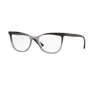 Imagem de Óculos de Grau Feminino Jean Monnier 3190 G965 52 Acetato Cinza