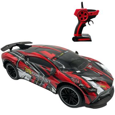 Imagem de Carrinho Corrida Drift Controle Remoto Rc 2.4g 25km/h Azul