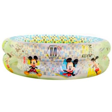 Imagem de Piscina Mickey Mouse Inflavel Redonda Walt Disney 70 Litros - Etitoys,