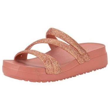 Imagem de Tamanco Feminino Anabela Glitter Up Zaxy 19068-Feminino