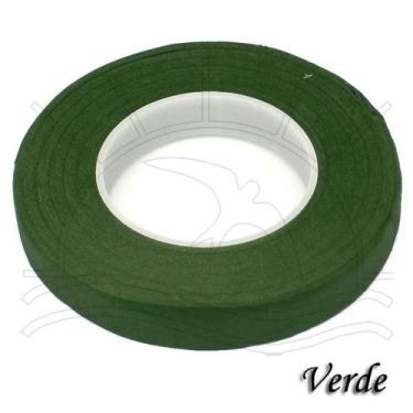 Imagem de Fita Floral para Artesanato 27 Metros - Oriental Meia de Seda, VERDE