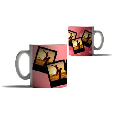 Imagem de Caneca Presente Namorados Frases Amor Polaroid Sua Foto HD - Enjoy Sho