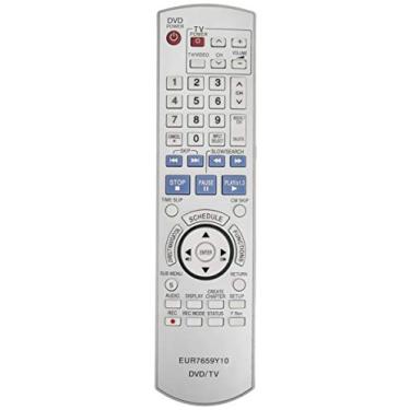 Imagem de Novo controle remoto de substituição EUR7659Y10 para gravador de DVD Panasonic DMR-ES15M DMR-ES15S DMR-ES15 DMR-ES25 DMR-ES15P DMR-ES15PC DMR-ES25S DMR-ES16