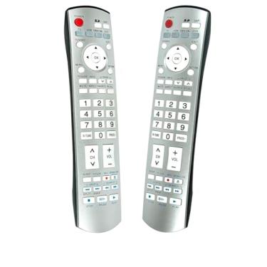 Imagem de EUR7737Z10 Novo controle remoto substituído adequado para Panasonic Plasma TV TH42PD60 TH42PD60U TH42PD60X TH42PX600U TH50PX600U TH58PX600U PT56DLX76 PT56DLX82 PT61DLX26 PT61DLX26 1DLX76