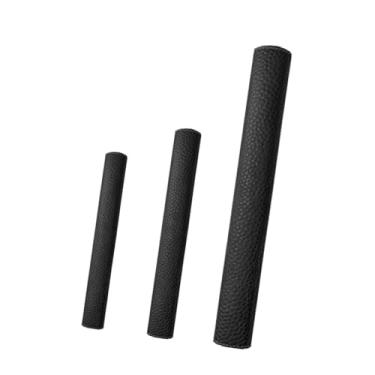 Imagem de ＫＬＫＣＭＳ 3x tampas para maçaneta de porta de geladeira, proteção antiderrapante para maçaneta de porta de micro-ondas, forno, geladeira e freezer, Preto