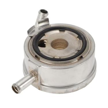 Imagem de VekAuto Refrigerador de óleo de motor de 1 peça para Nissan Pathfinder 13-21, para Nissan Murano 15-21 resfriador de óleo de transmissão de aço inoxidável Trans Cooler com vedações O-ring