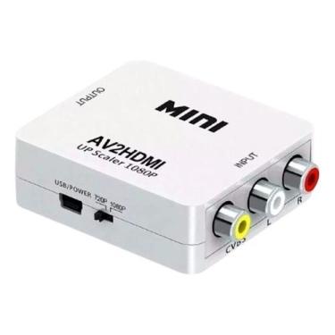 Imagem de Conversor Adaptador Video Composto 3 Rca Av P/ Hdmi - NoBrand