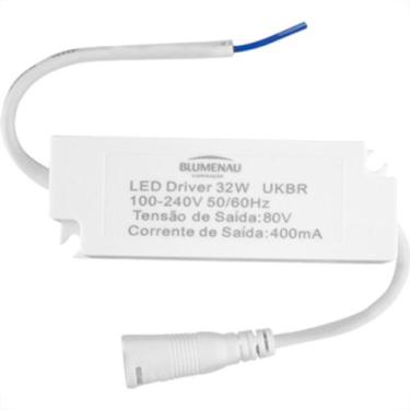 Imagem de Driver Reator Fonte P/Painel Led Blumenau 32W, Bivolt