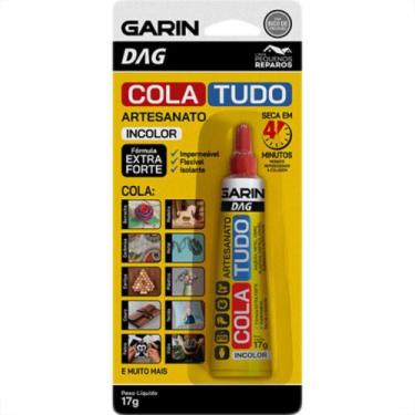 Imagem de Cola Tudo Dag Artesanato 17G Garin