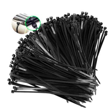 Imagem de Kit Cinta Abra�adeira Em Nylon Presilha 25 cm x 3,6mm 300 pe�as