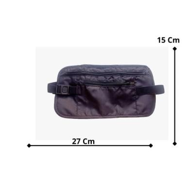 Imagem de Pochete multiuso de Viagem Doleira Bege Yins - Yins Brasil - Yin'S, Pr