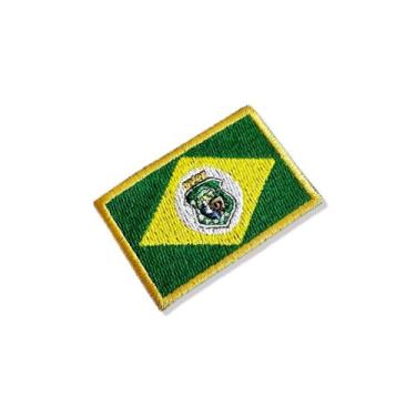 Imagem de BE0427-011 Bandeira Ceará Patch Bordado 5,7x3,8cm - BR44