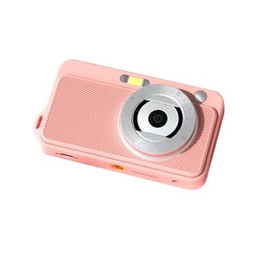 Imagem de Câmera digital 4K Câmera de vídeo digital 50MP Tela IPS de 2,2 polegadas Foco automático Zoom digital 16X Anti-vibração Bateria com flash embutido Filtros de beleza Presente de festival de