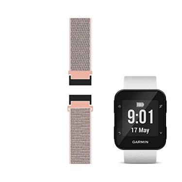 Imagem de C2D JOY Pulseira esportiva de substituição para Garmin Forerunner 35, pulseira de relógio de malha de nylon - nº 12, G/16,5-21,6 cm.