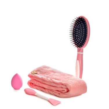 Imagem de Kit Skin Care Mãe Pink 4pcs - Rio de Ouro