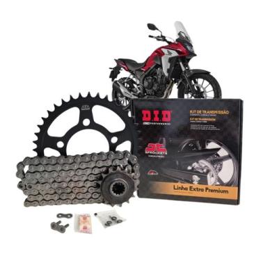 Imagem de Kit Transmissão C/ Retentor Did - Honda Cb 500f (22-24) Cb 500x (20-24