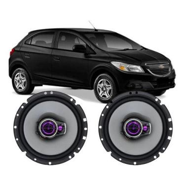 Imagem de Kit Alto Falante Pioneer Porta Dianteira Gm Onix 100w Par, Preto