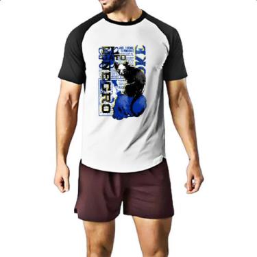 Imagem de Camiseta Raglan El gato negro - Alearts, EG