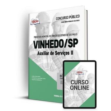 Imagem de Apostila Prefeitura de Vinhedo - SP - Auxiliar de Serviços II - Aposti