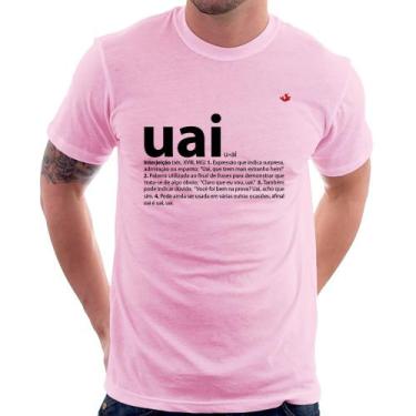 Imagem de Camiseta Uai - Significado - Foca na Moda, Rosa bebê, P