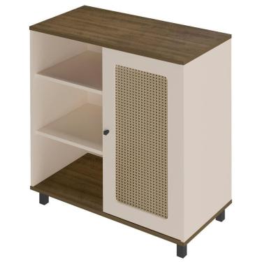 Imagem de Buffet Aparador 1 Porta 80 Cm 4520 Pinho Off White Arly